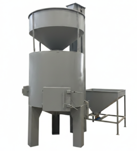 Raw cashew nut steam cooker machine for shell softening before shelling