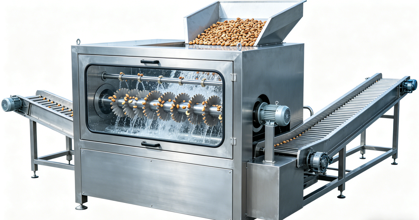 Automatic Cashew Cleaning Machine